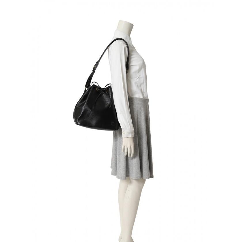 Louis Vuitton Shoulder Bag Puchi Noe Epi Noir M44102 Leather Ladies k6ee1845 | eBay