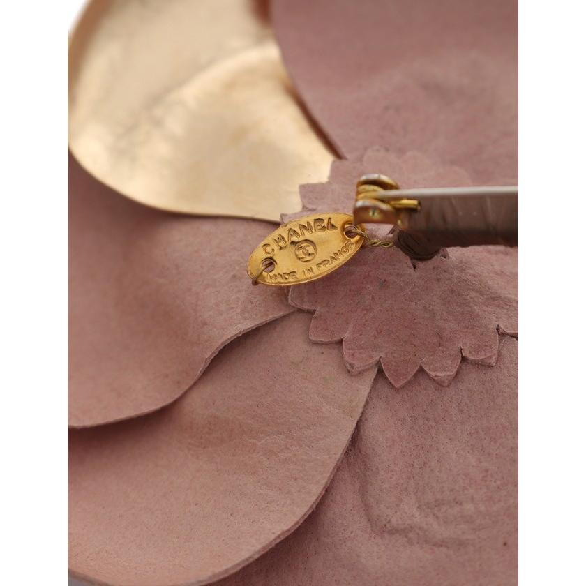 期間限定期間限定中古 シャネル CHANEL コサージュ カメリア ブローチ