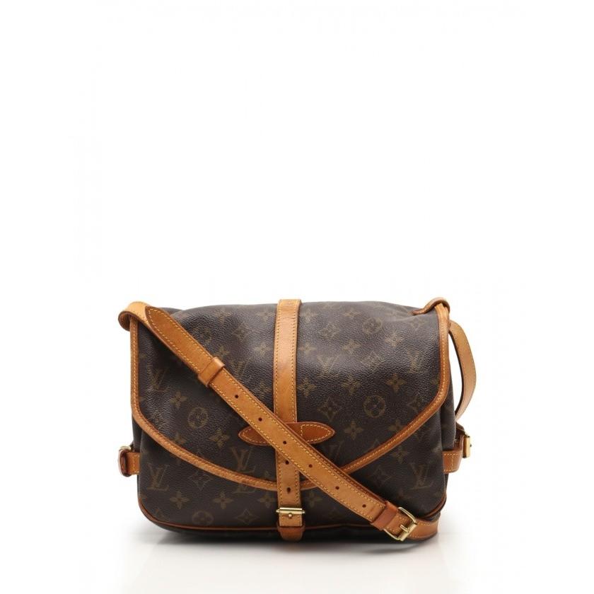 【正規取扱店】 【】ルイヴィトン LOUIS VUITTON ショルダーバッグ ソミュール30 モノグラム 茶 M42256 PVC レザー レディース 【ベクトル 古着】, 進之助の日本焼酎紀行 66d28172