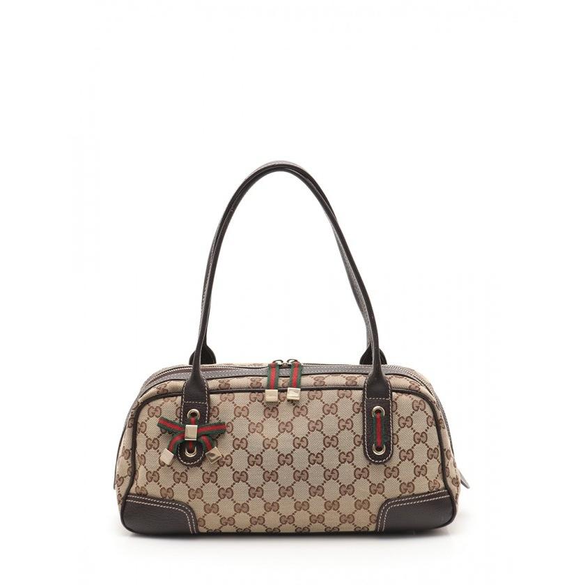 品質満点 【】グッチ GUCCI ショルダーバッグ ミニボストン GGキャンバス プリンシー シェリー ベージュ ダークブラウン 161720 キャンバス レザー レディース, セイリーハウス da2777c5