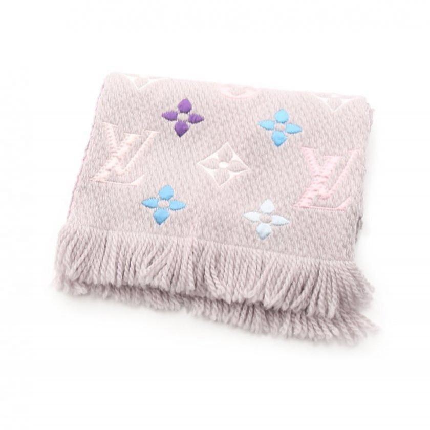 Louis Vuitton scarf muffler Echarp logo mania rainbow gray k6ee2921 Japan EMS | eBay