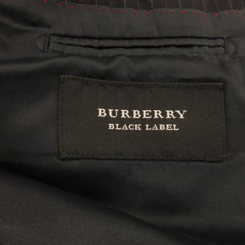 BURBERRY BLACK LABEL ストライプスーツジャケット BURBERRY BLACK LABEL - 極美品 バーバリー ブラックレーベル
