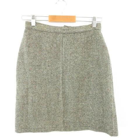 FENDI デニムミニスカート グレー FENDI（フェンディ） FENDI Jeans スカート ツイード ミニ ストレッチ