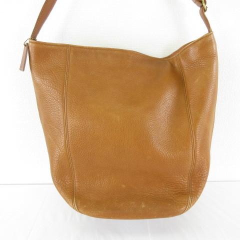 コーチ COACH ショルダーバッグ バケツ型 レザー 4916 茶 キャメル