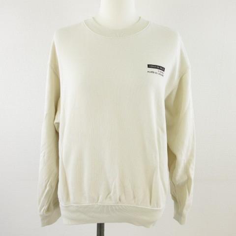 ユニクロ Uniqlo Louvre トレーナー スウェット 長袖 バックプリント オフホワイト 白 S T187 レディース 117 ブランド古着販売のベクトル 通販 Yahoo ショッピング