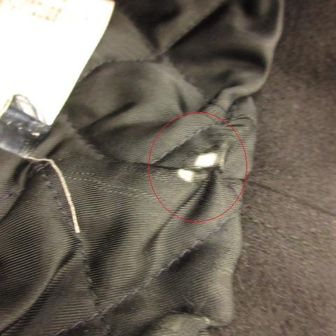 未使用級 トミーヒルフィガー シルク ツイード ウール チェスターコート M 紺 未使用級 トミーヒルフィガー シルク ツイード ウール