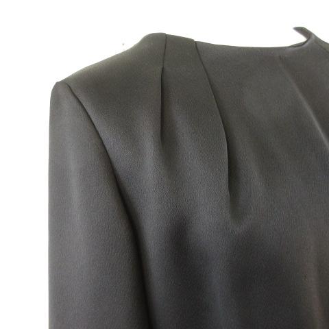 テッドベーカー TED BAKER シャツ ブラウス 七分袖 プルオーバー 黒 0 