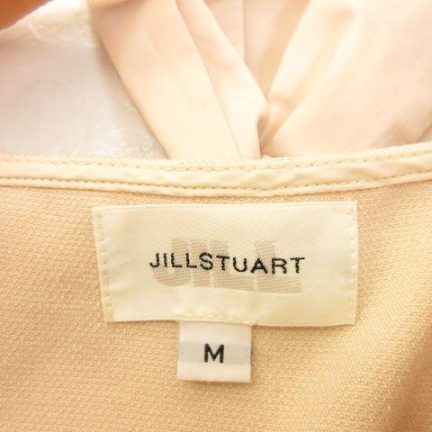 ジルスチュアート JILL STUART フレアワンピース キャップスリーブ ミニ ストレッチ ベージュ M *A602 レディース｜vectorpremium｜03