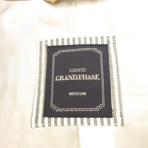 グランフェイズ GRAND PHASE テーラードジャケット 長袖 ベージュ M 