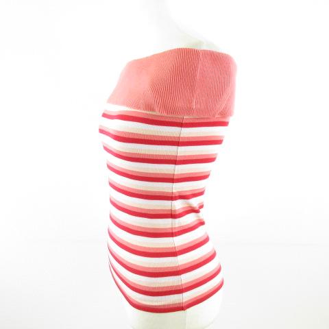 未使用品 パオラフラーニ PAOLA FRANI ニット カットソー オフ 
