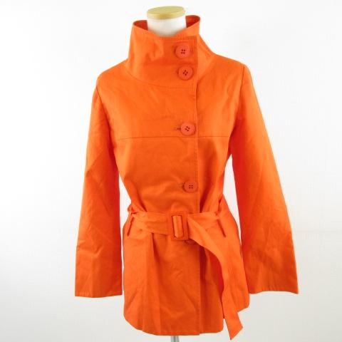 ROPE'（ロペ） ROPE トレンチコート ハーフ 長袖 オレンジ 9 *A375
