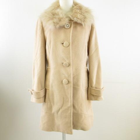 リシェリエ RecHerie ステンカラーコート 長袖 ロング フォックス