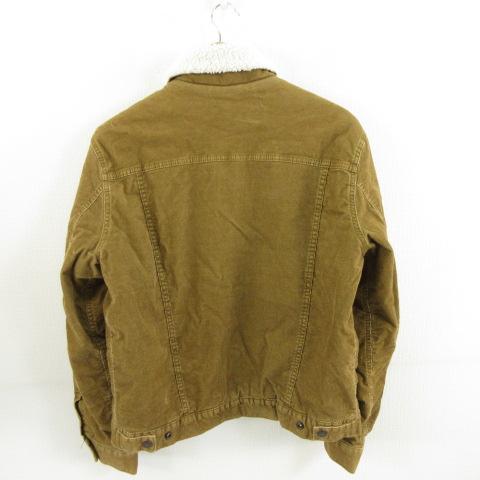 GAP ギャップ DENIM コーデュロイジャケット 長袖 裏ボア 茶 S