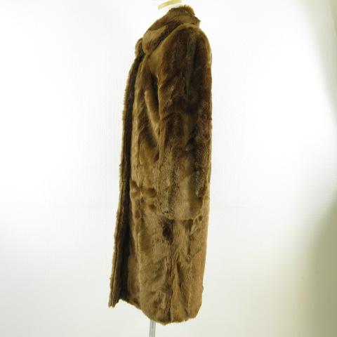 リリーブラウン Lily Brown ロングコート 長袖 フェイクファー ステン