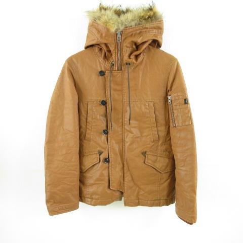 291295=オム microtex 中綿 コーティング フライトジャケット 291295=オム microtex 中綿 コーティング フライトジャケット