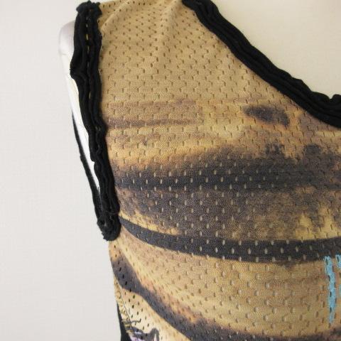 リツコ シラハマ RITSUKO SHIRAHAMA ノースリーブカットソー タンク  