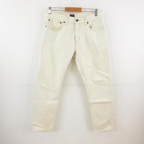 ジェイクルー J.CREW デニムパンツ ジーンズ ロング テーパード オフ 