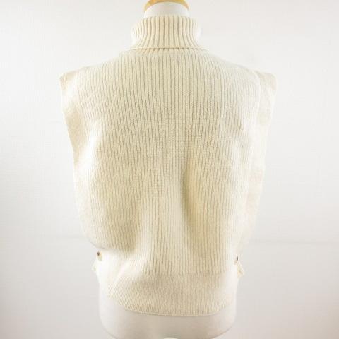 新品　レディース　CBセーターベスト　S ホワイト　テーラーメイド 新品 レディース CBセーターベスト S ホワイト テーラーメイド