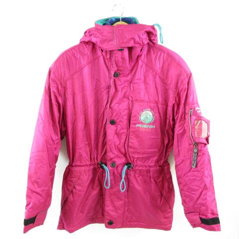 phenix 140 美品　スキーウェア　ピンク 黒（下のみ　未使用タグ付き） フェニックス PHENIX phenix レディース スキーウェア上下セット