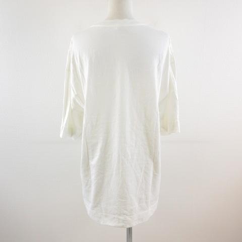 ケイタマルヤマ KEITA MARUYAMA カットソー Tシャツ 七分袖 プリント 