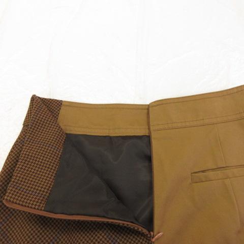 未使用品 ベネファック BESFXXK レイヤードスカート ロング 千鳥格子  