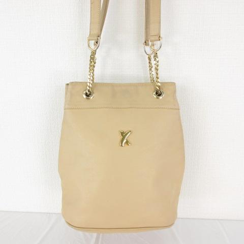 パロマピカソ Paloma Picasso ワンショルダーバッグ レザー チェーン 