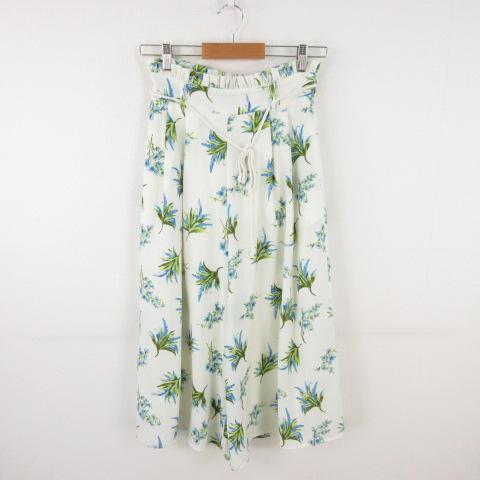 LOWRYS FARM ローリーズファーム キュロット クロップドパンツ 花柄  