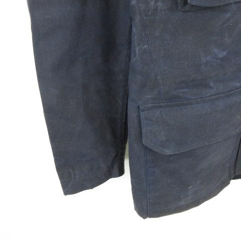 コリドー Corridor オイルドジャケット M65 ジップアップ 長袖 紺 S