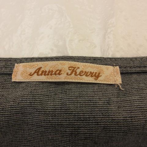 アンナケリー Anna Kerry ワンピース ミニ 七分袖 ボーダー *T771
