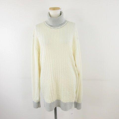 未使用品 ディテールズ DETAILS 大きいサイズ ニット セーター 長袖 
