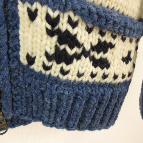 ベイフロー BAYFLOW グランテッド granted ニットカーディガン ジップ