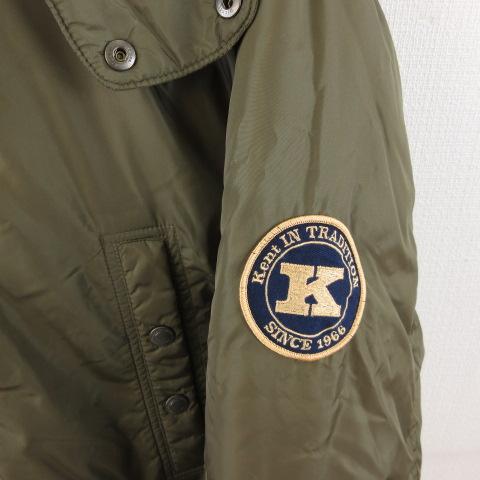 ケント Kent IN TRADITION ダウンジャケット 長袖 2way カーキ 緑 LL