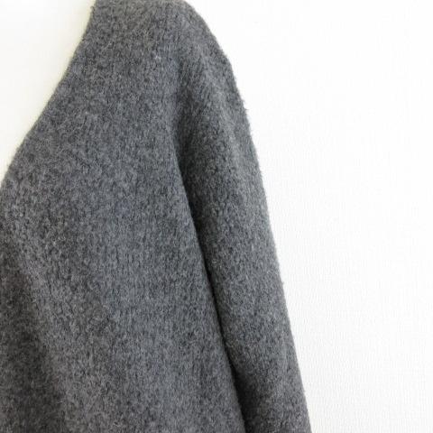 アルチザン ARTISAN ニットカーディガン ロング ジップアップ 長袖