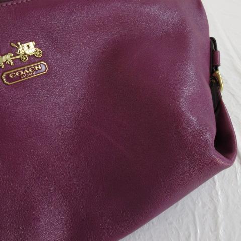 COACH コーチ ショルダーバッグ マディソンレザー 2WAY 14304 紫