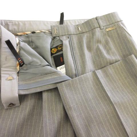 DAKS グレー スーツ 40　スカートは42　パンツの3点セット ダックス DAKS セットアップ スーツ テーラードジャケット 長袖 ロング