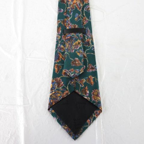 ダンヒル dunhill ネクタイ 総柄 シルク 緑 *T291 dunhill（ダンヒル） ネクタイ 総柄 シルク 緑 *T291 メンズ