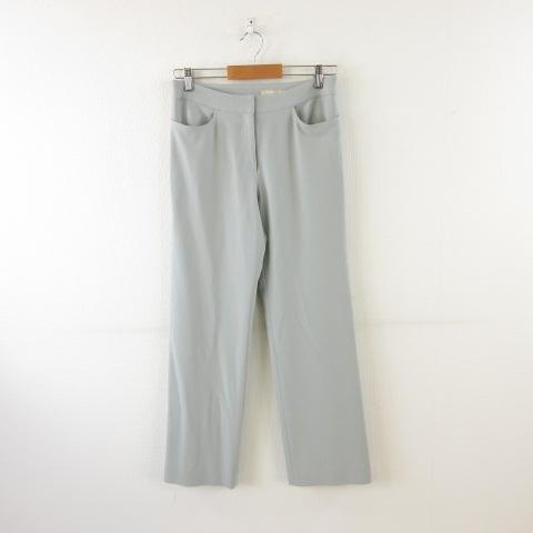 【中古】インポートロッサ Rossa ロングパンツ スラックス ストレッチ グレー 44 *A717 レディース インポートロッサ Rossa ロングパンツ スラックス ストレッチ グレー