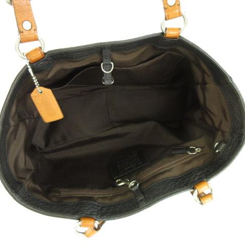COACH（コーチ） トートバッグ レザー 10135 黒 *A997 レディース