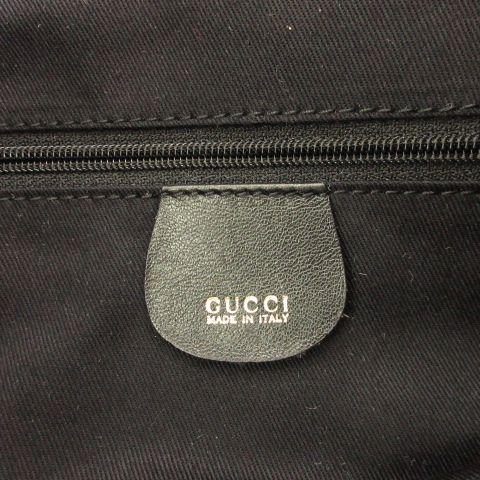 GUCCI（グッチ） レザーショルダーバッグ バンブー 2WAY ヴィンテージ