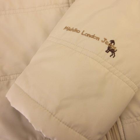 ミチコロンドン MICHIKO LONDON JEANS 中綿コート 長袖 フーディー