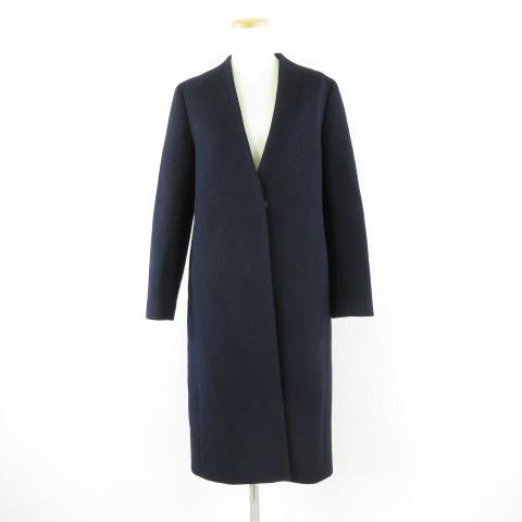ザ・スーツカンパニー THE SUIT COMPANY She ノーカラーウールコート 