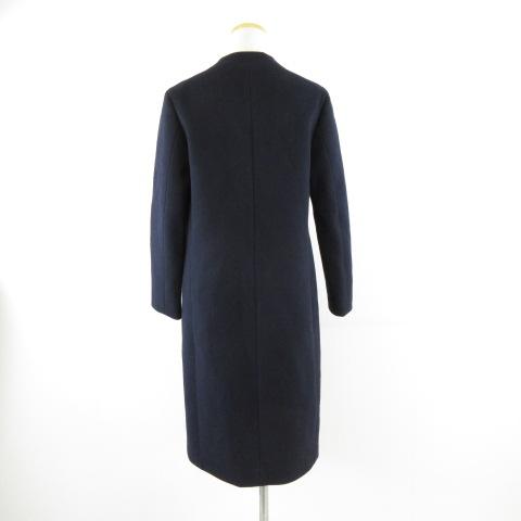 【新品未使用】スーツカンパニー ウールコート ザ・スーツカンパニー THE SUIT COMPANY She ノーカラーウールコート