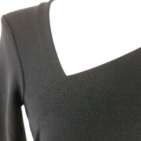 ZARA（ザラ） ワンピース ロング 長袖 アシンメトリーネック