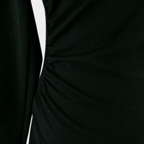 ZARA（ザラ） ワンピース ロング 長袖 アシンメトリーネック
