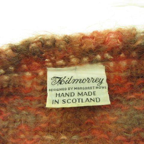【中古】Kilmorrey ヴィンテージ ウールニット セーター 長袖 赤 40 *A808 レディース Kilmorrey ヴィンテージ ウールニット セーター 長袖 赤 40 *A808