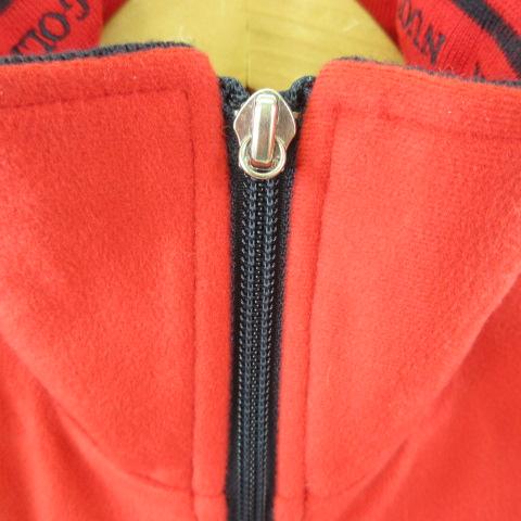 エレッセ ellesse ベスト ジップアップ 赤 M *T122 メンズ : ブランド