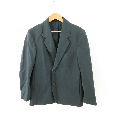ユニクロ（UNIQLO） UNIQLO U ジャージーテーラードジャケット 長袖 緑 
