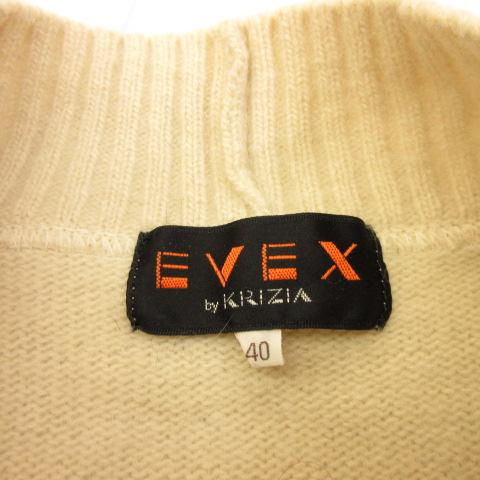 EVEX by KRIZIA - 新品 40 エヴェックスバイクリツィア ハイネック ニット セーター エヴェックス バイ クリツィア EVEX by KRIZIA ハイネックニット