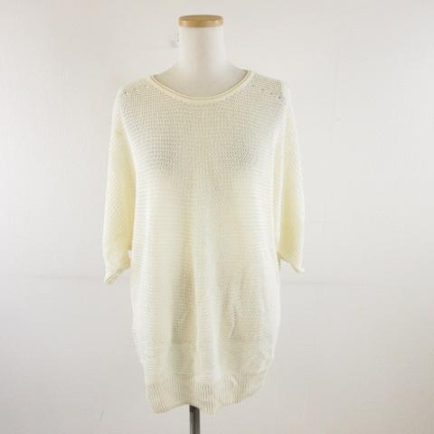 デミルクス ビームス Demi-Luxe BEAMS ドルマンサマーニット リネン 七 