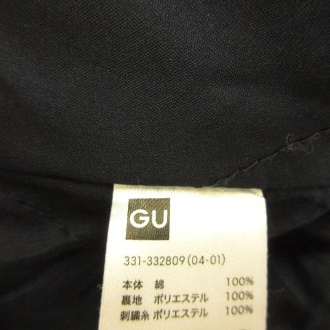 ジーユー GU カッパ Kappa デニムジャケット 長袖 オーバーサイズ 総柄 